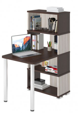 Современная мебель Компьютерный стол СБ-10М-4 IKEA KALLAX/LINNMON style, купить недорого в фирменном салоне магазине «Моя Мебель», всего за 14 400 руб.