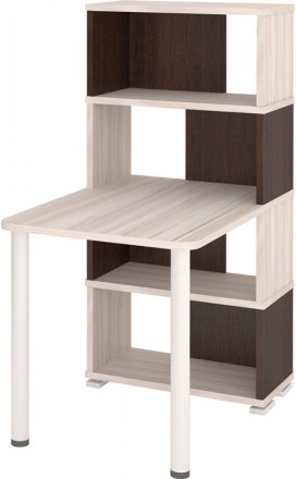 Современная мебель Компьютерный стол СБ-10М-4 IKEA KALLAX/LINNMON style, купить недорого в фирменном салоне магазине «Моя Мебель», всего за 14 400 руб.