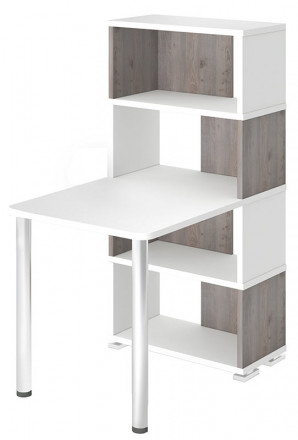 Современная мебель Компьютерный стол СБ-10М-4 IKEA KALLAX/LINNMON style, купить недорого в фирменном салоне магазине «Моя Мебель», всего за 14 400 руб.