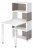 Современная мебель Компьютерный стол СБ-10М-4 IKEA KALLAX/LINNMON style, купить недорого в фирменном салоне магазине «Моя Мебель», всего за 14 400 руб.