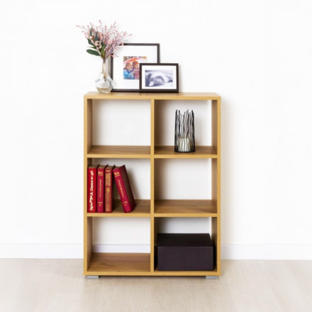 Современная мебель Стеллаж полки IKEA EKET design недорого Крафт золотой С-18 СИТИ, купить недорого в фирменном салоне магазине «Моя Мебель», всего за 5 490 руб.