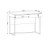 Современная мебель Для школьника письменный стол с ящиками как IKEA | Туалетный стол niko 4 (кашемир / золото), купить недорого в фирменном салоне магазине «Моя Мебель», всего за 10 970 руб.