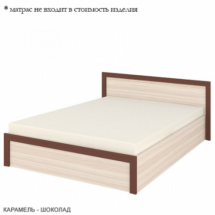 Современная мебель Кровать коллекция NOBILE 4, купить недорого в фирменном салоне магазине «Моя Мебель», всего за 50 620 руб.
