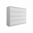 Современная мебель Белый широкий комод как ИКЕА МАЛЬМ (IKEA MALM) 8 ящиков МК 1200.8 (МП/3) МС мори, купить недорого в фирменном салоне магазине «Моя Мебель», всего за 14 040 руб.