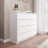 Современная мебель Белый широкий комод как ИКЕА МАЛЬМ (IKEA MALM) 8 ящиков МК 1200.8 (МП/3) МС мори, купить недорого в фирменном салоне магазине «Моя Мебель», всего за 14 040 руб.