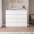 Современная мебель Белый широкий комод как ИКЕА МАЛЬМ (IKEA MALM) 8 ящиков МК 1200.8 (МП/3) МС мори, купить недорого в фирменном салоне магазине «Моя Мебель», всего за 14 040 руб.