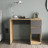 Современная мебель Письменный стол с ящиками как ИКЕА КАЛЛАКС (IKEA KALLAX) СП-18 сити Графит / дуб Крафт золотой, купить недорого в фирменном салоне магазине «Моя Мебель», всего за 4 990 руб.