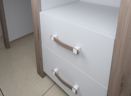 Современная мебель письменный стол для школьника с ящиками с тумбой | Компьютерный стол с ящиками СТД-115, купить недорого в фирменном салоне магазине «Моя Мебель», всего за 14 280 руб.