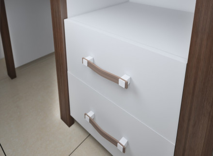 Современная мебель письменный стол для школьника с ящиками с тумбой | Компьютерный стол с ящиками СТД-115, купить недорого в фирменном салоне магазине «Моя Мебель», всего за 14 280 руб.