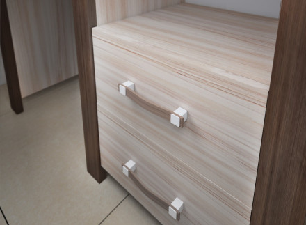 Современная мебель письменный стол для школьника с ящиками с тумбой | Компьютерный стол с ящиками СТД-115, купить недорого в фирменном салоне магазине «Моя Мебель», всего за 14 280 руб.