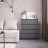 Современная мебель Недорогой комод с 4 ящиками ЛОФТ loft как ИКЕА MALM Графит МК 800.4 (МП) МС мори, купить недорого в фирменном салоне магазине «Моя Мебель», всего за 9 480 руб.