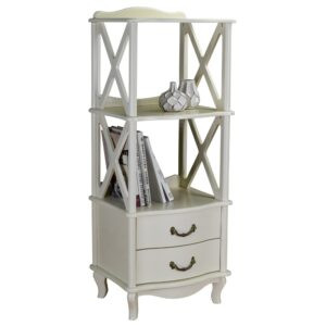 Современная мебель этажерка Джульетта 2 уровня Л Дуб шампань, купить недорого в фирменном салоне магазине «Моя Мебель», всего за 18 710 руб.