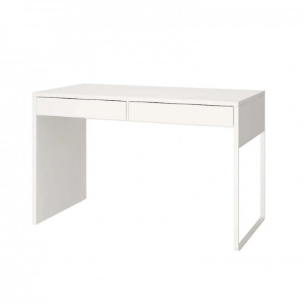 Современная мебель Белый письменный стол аналог ИКЕА МИККЕ (IKEA MICKE), купить недорого в фирменном салоне магазине «Моя Мебель», всего за 14 990 руб.