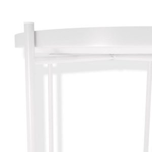 Современная мебель Стол журнальный как IKEA GLADOM SHT-CT8 Белый муар, купить недорого в фирменном салоне магазине «Моя Мебель», всего за 2 480 руб.