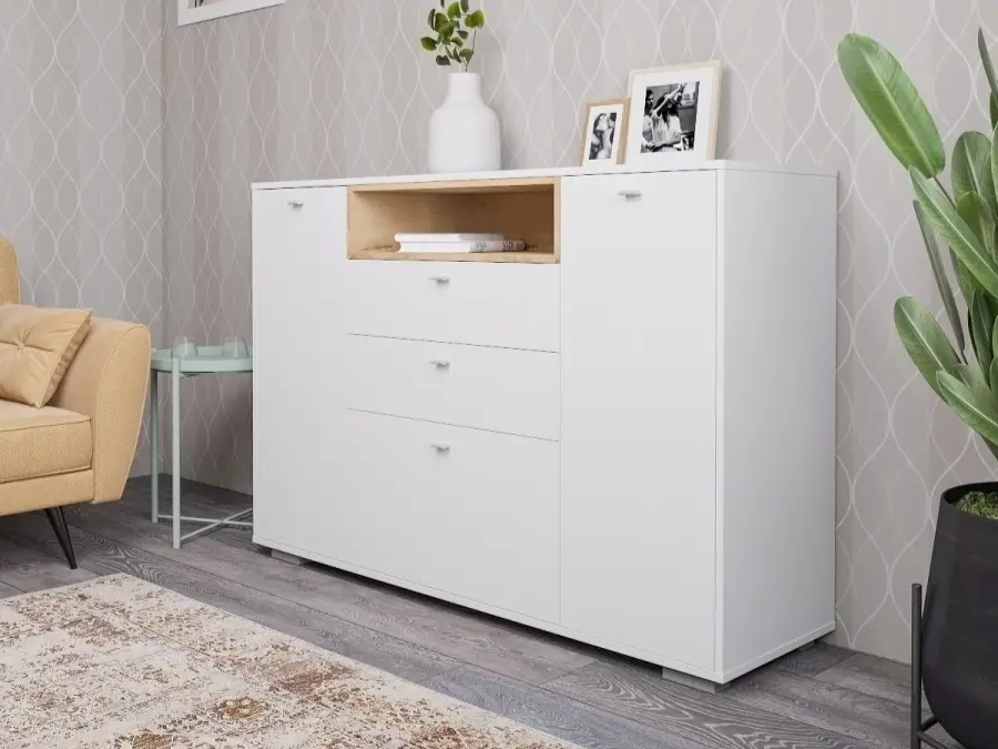 Белый комод 'К303' в салоне салоне 'Моя Мебель'